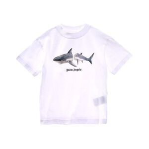 Palm Angels Girls  Shark T-Shirt, White